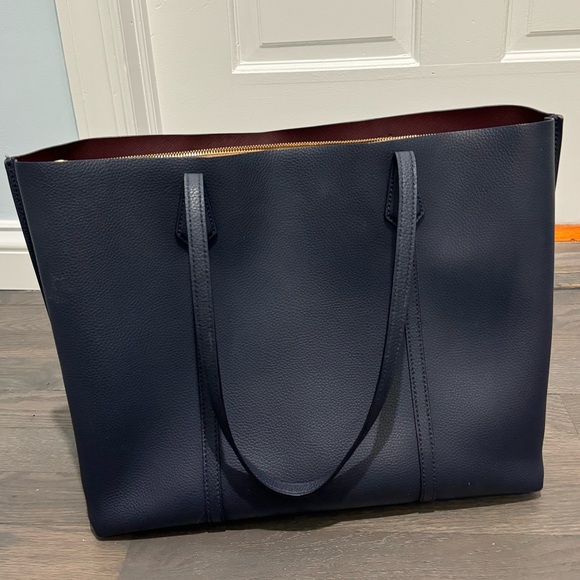 Tory Burch PERRY TRIPLE-COMPARTMENT TOTE BAG - Picture 3 of 7